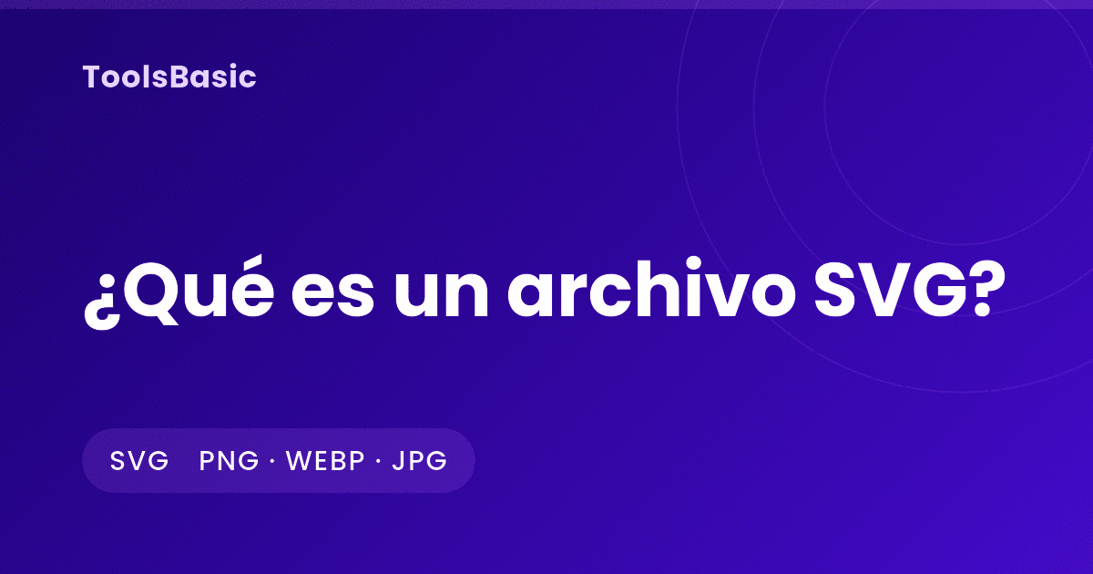 Qué es un archivo SVG y cuándo convertirlo a PNG